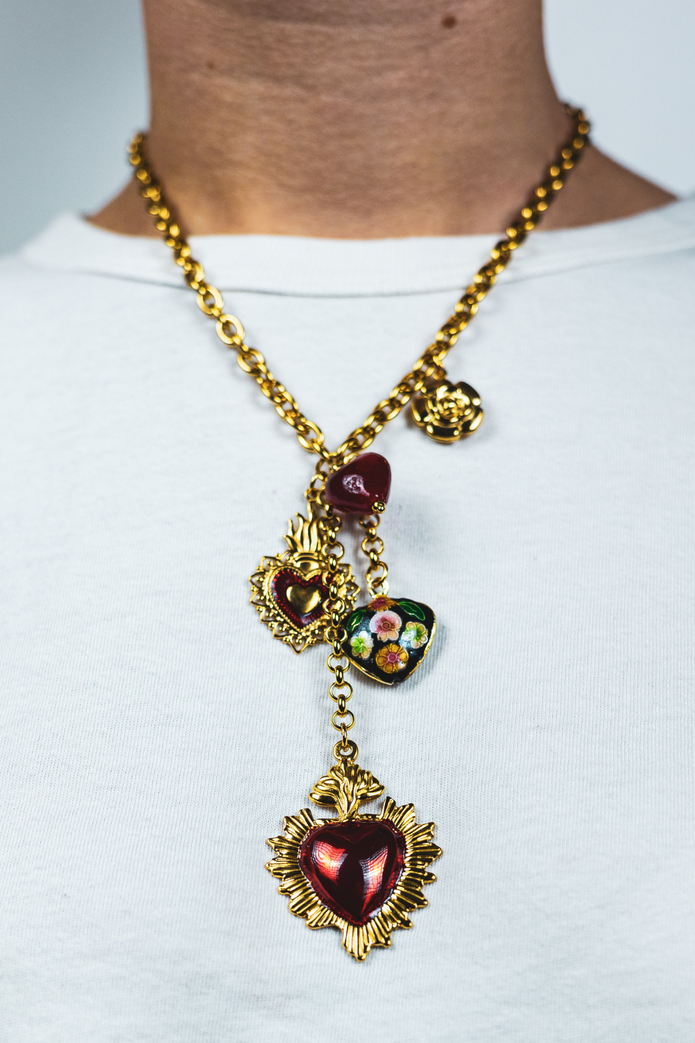 CUORE LUMINOSO – Collana dorata