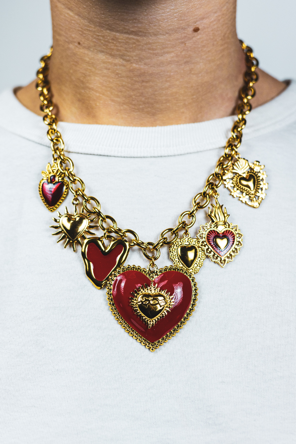 CUORE DI FUOCO – Collana multicharme