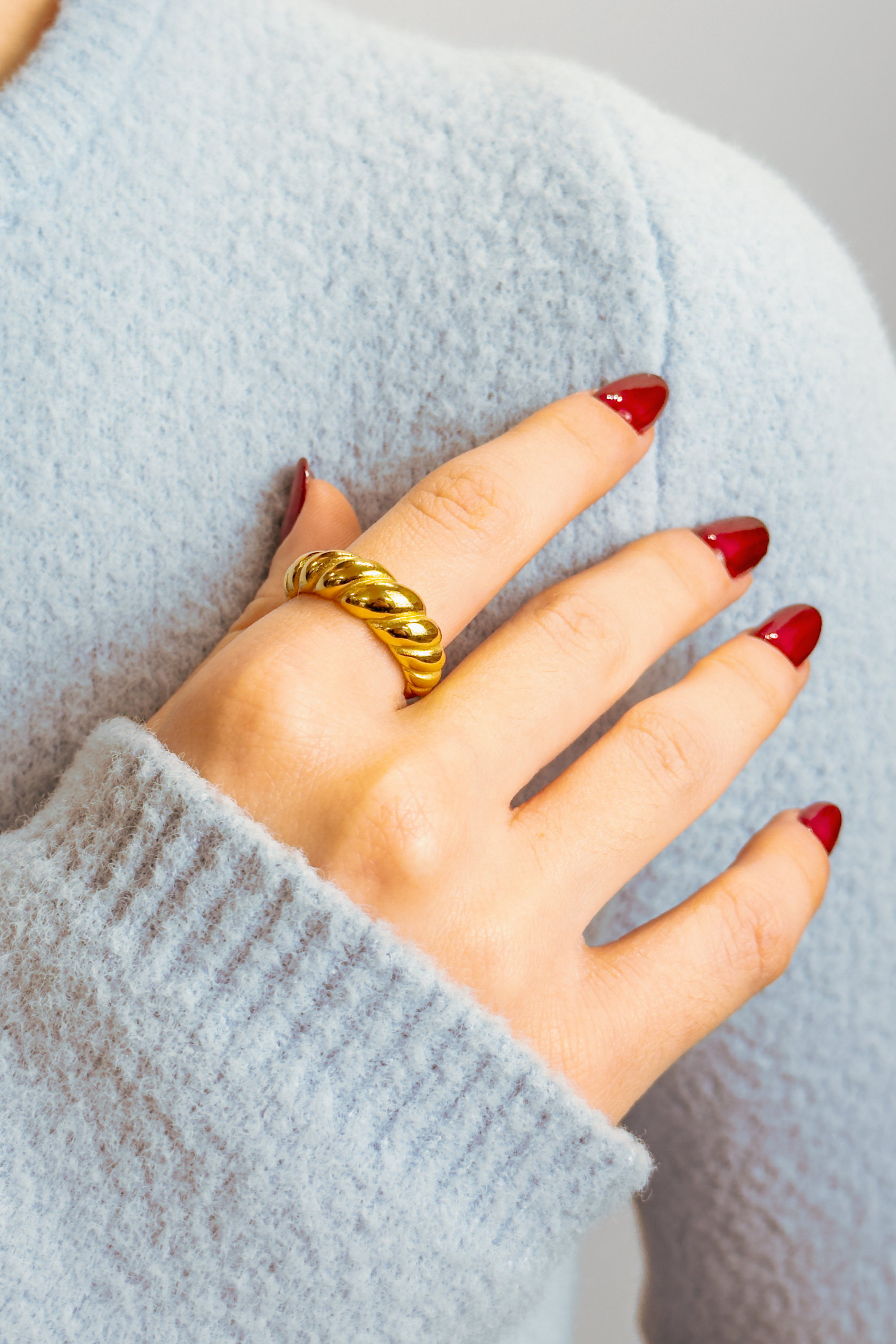TWIST - Anello Intrecciato