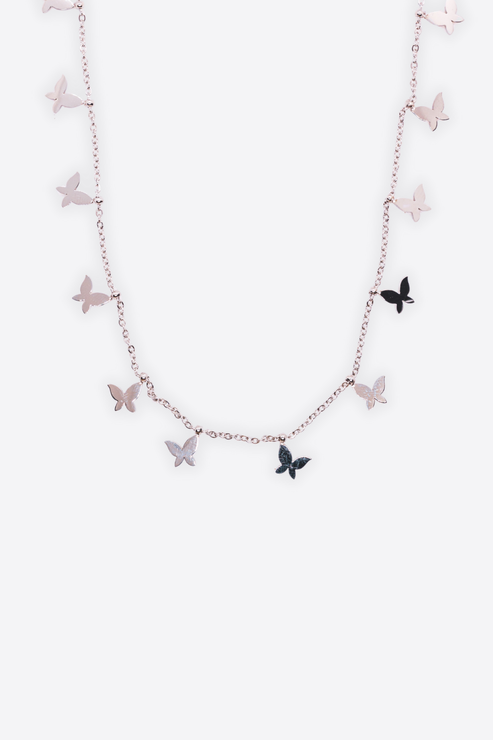 ALI DI LUCE – Collana con charm farfalle