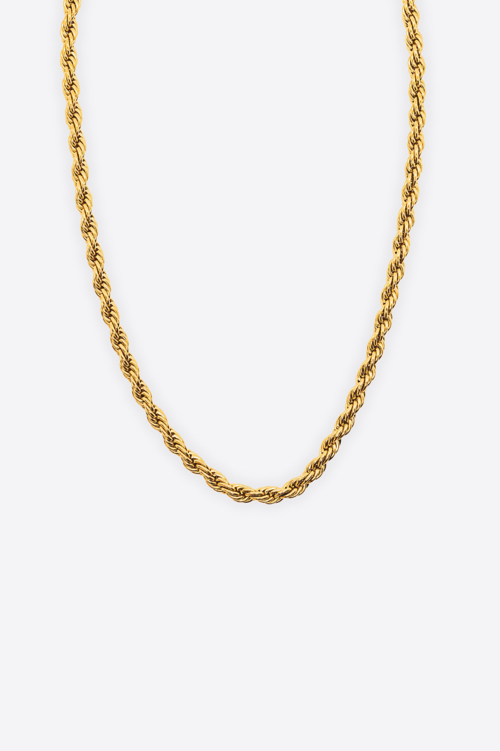 INTRECCIO DORATO – Collana a catena rope