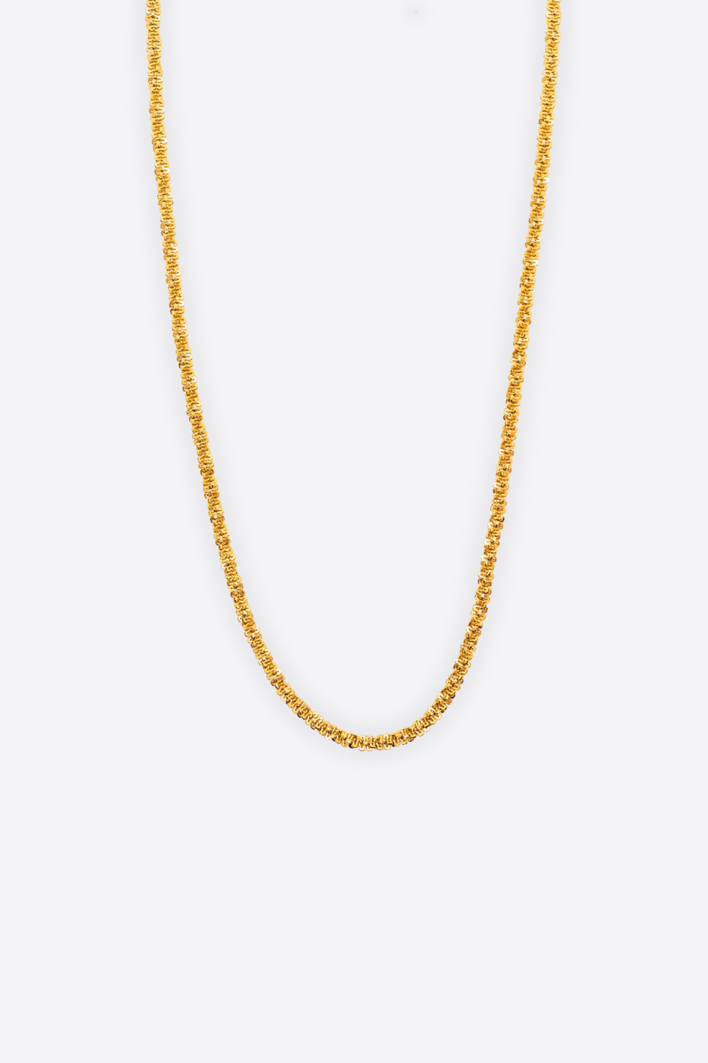 LUCE INTRECCIATA – Collana a catena